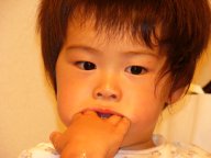 2歳誕生日（はやく食べたい！）