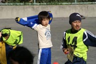 リベルタサッカースクール（松岡先生と）