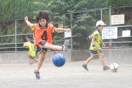 夏休みサッカー教室（シュート！）