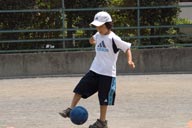 夏休みサッカー教室（ドリブル）