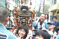 町内秋祭り子供みこし