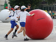 運動会（大玉転がし）