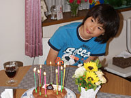 10歳誕生日（ケーキ）