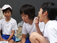 小学校運動会（昼食）