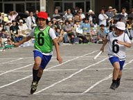 小学校運動会（全員リレー）